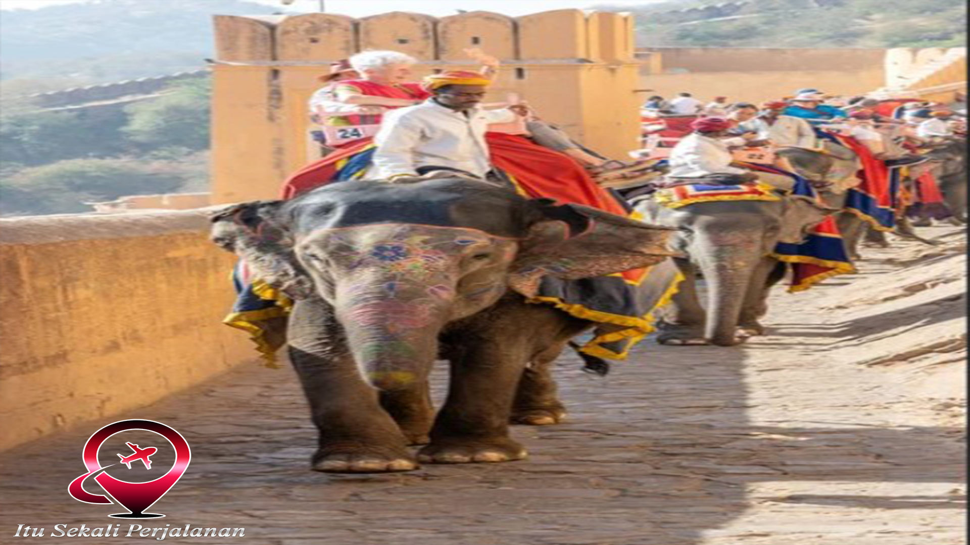 India: Safari Gajah di Jaipur